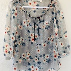 LC Lauren Conrad, 3/4 length sleeve top